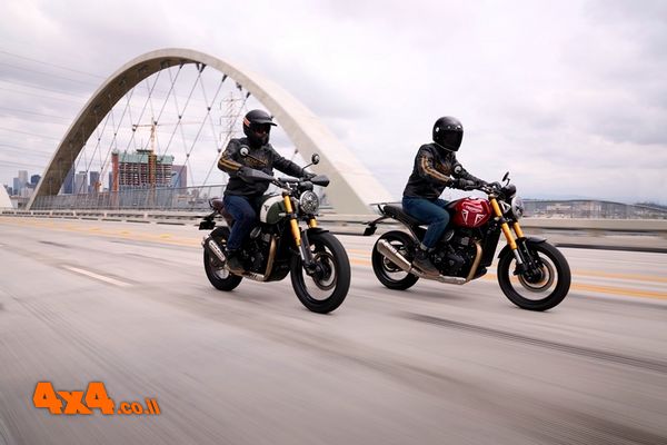אופנועי TRIUMPH מציגים שני דגמים חדשים