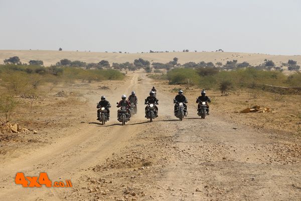 הודו - מסע אופנועים למדבר רג'יסטאן