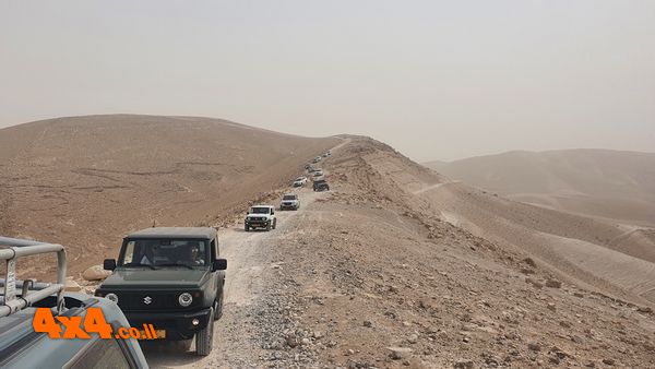 טיול ג'יפים מבור עוזיהו למנזר המרסבא - 22/03/25