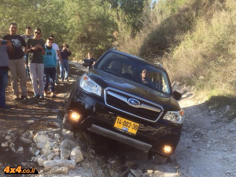 סיכום הדרכת נהיגת שטח מועדון סובארו דרייב הר חורשן  - 25/12/15