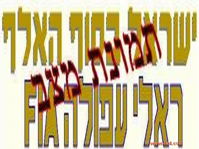 ישראל בסוף האלף-תמונת מצב-ראלי עפולה FIA